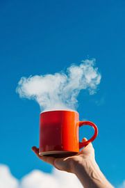 Tasse voller Wolken von Poster Art Shop