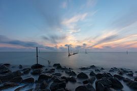 Sunrise IJsselmeer by Leo Kramp Fotografie