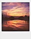 Zonsondergang in de haven van Lilian Wildeboer thumbnail