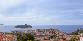 Panorama de Dubrovnik en Croatie