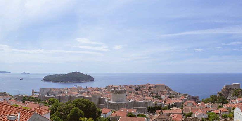 Dubrovnik Panorama in Croatia by Sander van Hemert