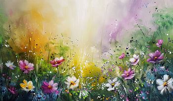 Beleuchtete florale Harmonie