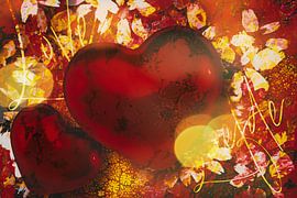 Valentine, for love by Helga Blanke