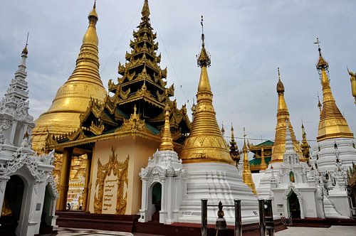 De gouden pracht van de Shwedagon pagode