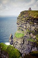 Castle at the Cliffs of Moher