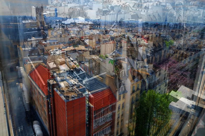 Quartier Beaubourg par Martine Affre Eisenlohr