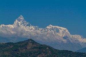 Der Annapurna bei Pokhara in Nepal