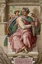 Michelangelo. Sixtijnse kapel (detail) van 1000 Schilderijen thumbnail