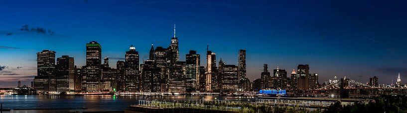 Manhattan - New York City - Brooklyn Heights Promenade van Janine Schreurs Images