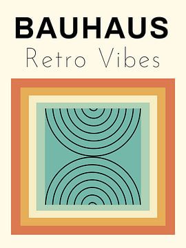 Bauhaus, Retro vibes van Hilde Remerie Photography and digital art