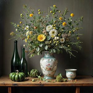 Still life with flowers