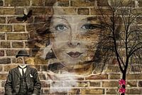 Straßenkunst Magritte