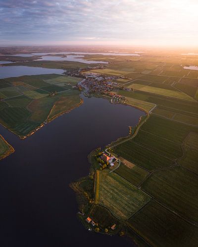 Het Friese landschap 3 ! van Ewold Kooistra