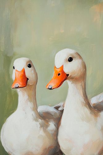 Schattige eendjes