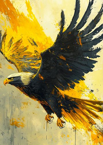 Adler Vogel Kunst von JBJart Justyna Jaszke