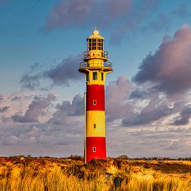 Sunrise lighthouse of Nieuwpoort by Rudi Everaert
