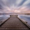 Jetée dans les Reeuwijkse Plassen sur Leon Okkenburg