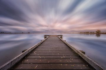 Jetty in the Reeuwijkse Plassen