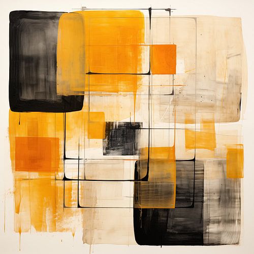 Abstracte vierkante vormen