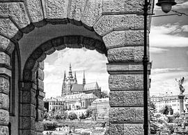 View of Prague Castle by Hans Vos Fotografie