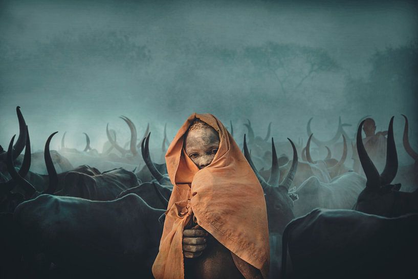 Enfants de Mundari, Soudan du Sud, Svetlin Yosifov par 1x