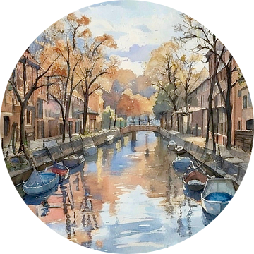 Herfst aan de grachten