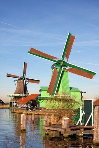 Zaanse Schans windmolens