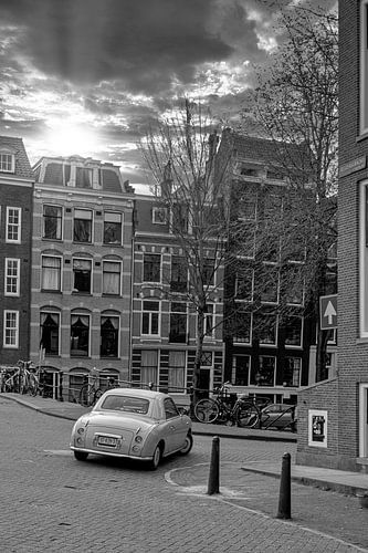 Oldtimer op de gracht