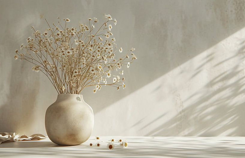 Esthetisch stilleven van fernlichtsicht