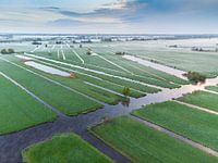 Matin sur le polder.