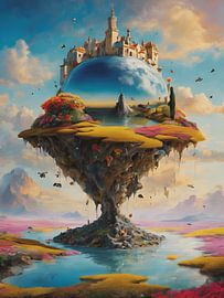 A world within a world surrealism by Jolique Arte