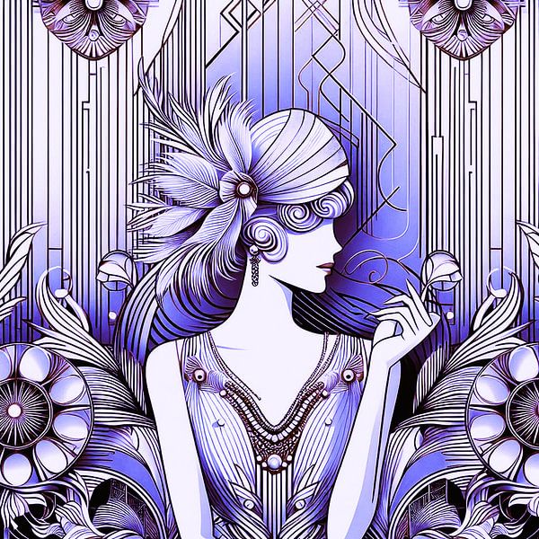 Art Deco ( 6) van Ineke de Rijk