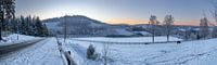 Winter in Schmallenberg, Sauerland, Deutschland