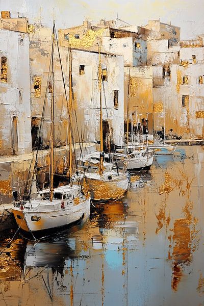 Vue du port par Zen et Plus