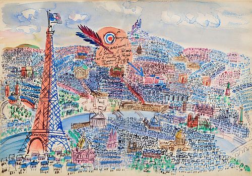 Raoul Dufy - Marianne's gastenboek (1927)