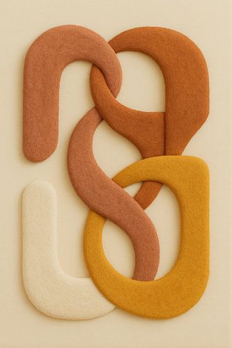 Abstract Cozy Verstrengeld Licht