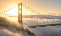 Golden Gate Bridge van Photo Wall Decoration thumbnail