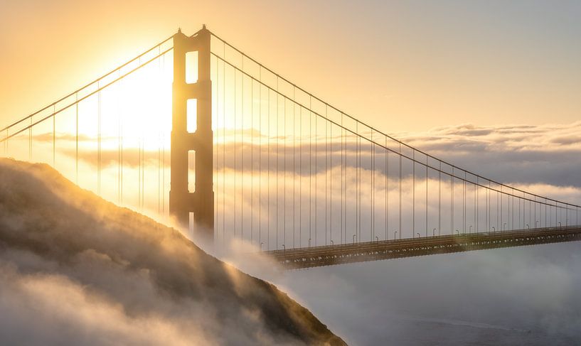 Le pont du Golden Gate par Photo Wall Decoration