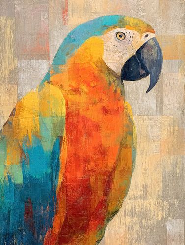 Parrot | Parrot by Abstract Painting