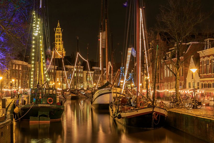 winterwelvaart Groningen by Wil de Boer