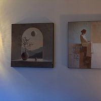 Photo de nos clients: Femme - Moments de réflexion silencieuse par Zen et Plus, sur ArtFrame