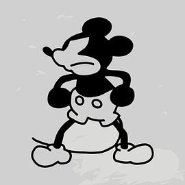 Vintage Mouse Character by atiq art