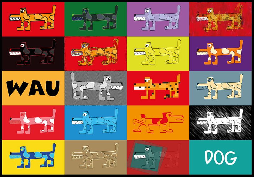 viele hunde von Armin Mumper