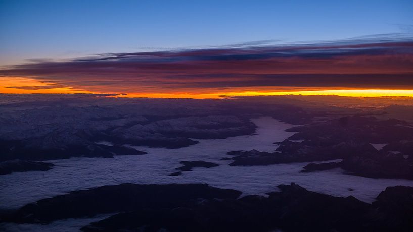 Sunrise over the Alps by Denis Feiner