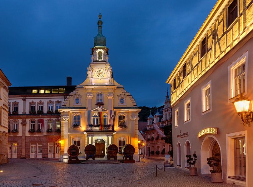 Abend in Kulmbach, Deutschland von Adelheid Smitt