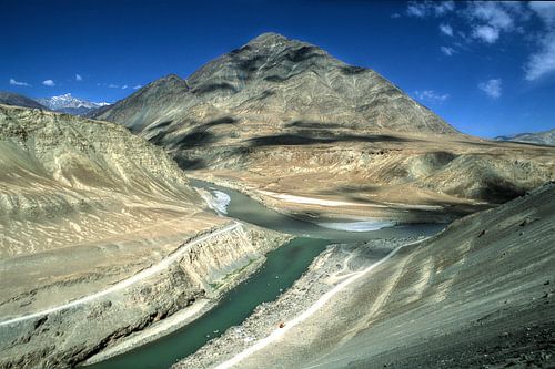mond van zanskar in indus