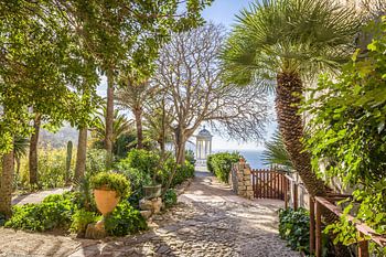 Garten Son Marroig bei Deià , Mallorca