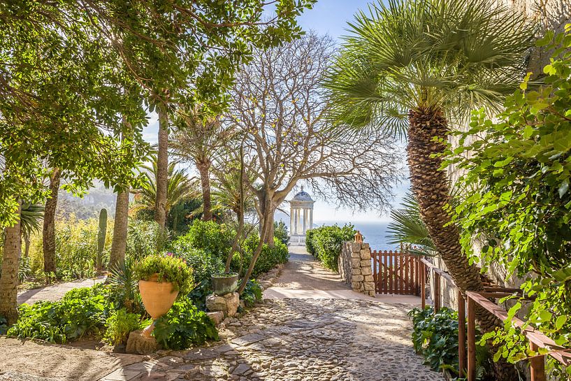 Garten Son Marroig bei Deià , Mallorca von Christian Müringer
