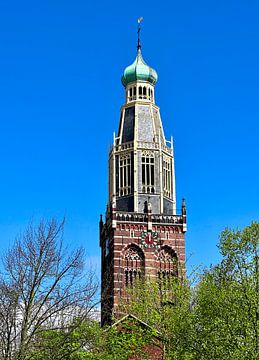 Toren van de Zuiderkerk (St. Pancraskerk) in Enkhuizen van Nicoletta Tavella
