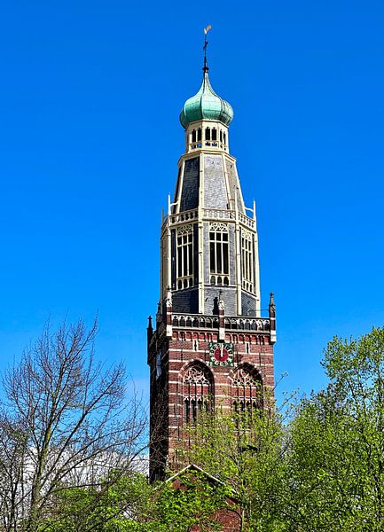 Turm der Zuiderkerk (St. Pancras Kirche) in Enkhuizen von Nicoletta Tavella